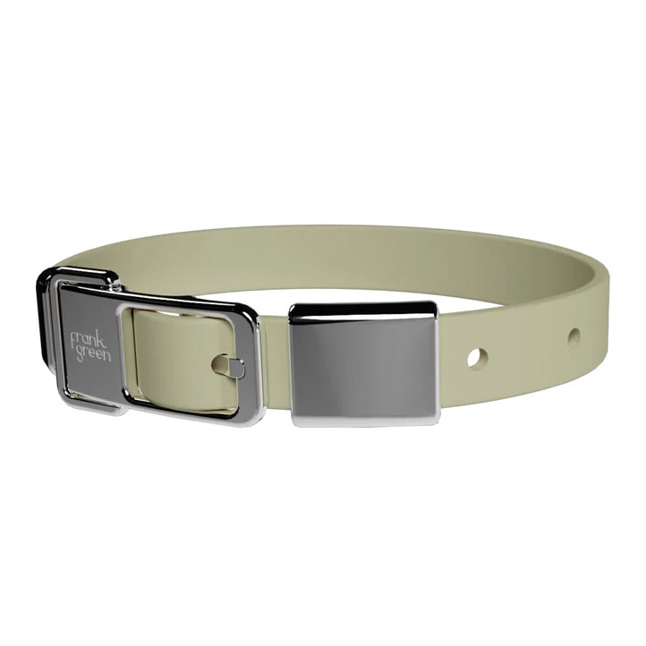 frank green Pet Collar + Name Tag Medium